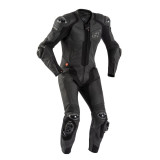 Costum (combinezon) motociclete barbati piele Ixon vara model Vendetta Evo MS culoare: negru