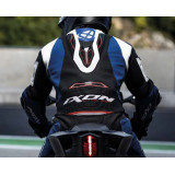 Costum (combinezon) motociclete barbati piele Ixon vara model Vendetta Evo MS culoare: negru