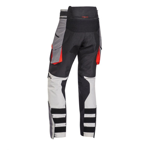 Pantaloni motociclete barbati Touring/Adventure Ixon All season model Ragnar MS culoare: negru/gri/rosu 2