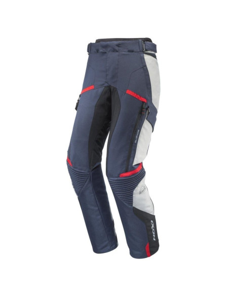 Pantaloni motociclete barbati Touring/Adventure Ixon All season model Midgard MS culoare: gri/navy/negru
