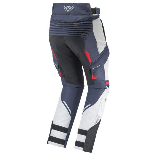 Pantaloni motociclete barbati Touring/Adventure Ixon All season model Midgard MS culoare: gri/navy/negru 2