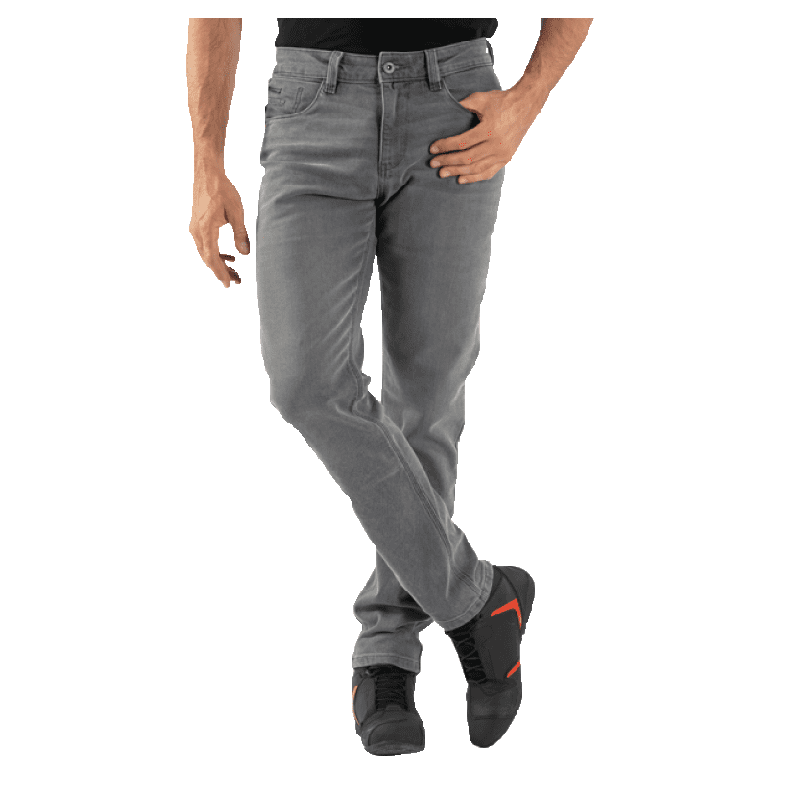 Blugi (jeans) moto barbati Ixon model Alex culoare: gri (Cordura® Denim)