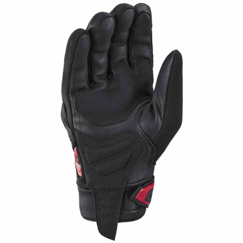 Manusi barbati Roadster vara textil/piele Ixon model MIG 2 MS culoare: negru/rosu - degete tactile 2