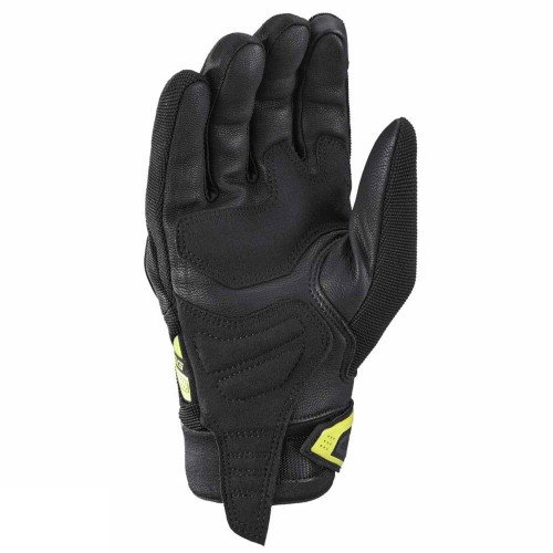 Manusi barbati Roadster vara textil/piele Ixon model MIG 2 MS culoare: negru/galben - degete tactile 2