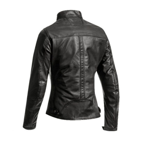 Geaca (jacheta) motociclete femei piele Urban/Heritage Ixon vara model Crank Air LS culoare: negru 2