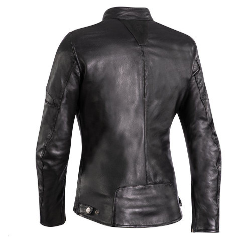 Geaca (jacheta) motociclete femei piele Urban/Heritage Ixon All season model Cranky LS culoare: negru 2