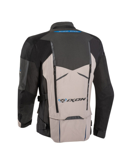Geaca (jacheta) motociclete barbati Touring/Adventure Ixon All season model Ragnar MS culoare: negru/antracit/gri