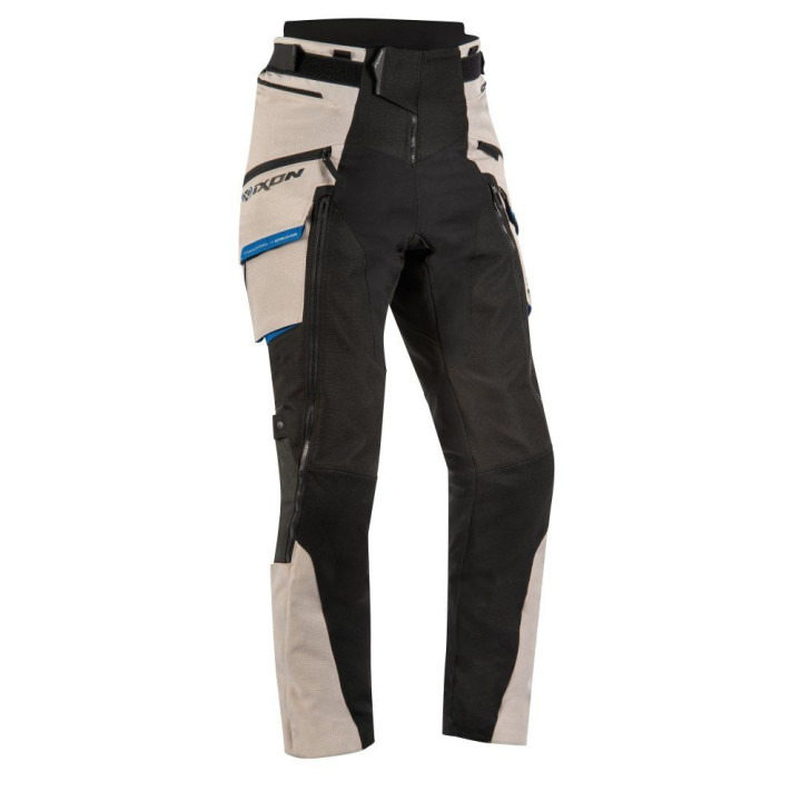 Pantaloni motociclete barbati Touring/Adventure Ixon All season model Ragnar MS culoare: negru/antracit/gri