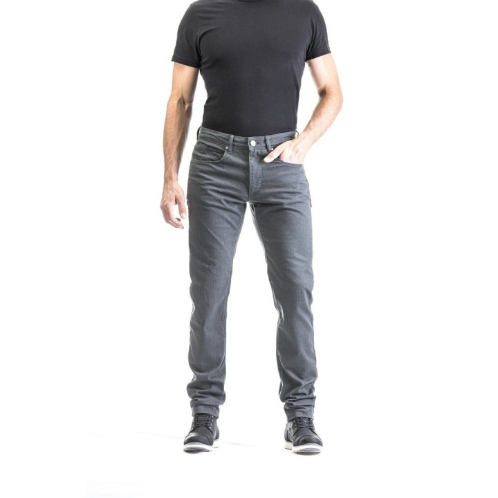Blugi (jeans) moto barbati Ixon model Wayne culoare: antracit (gri) (Cordura® Denim)