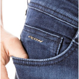Blugi (jeans) moto barbati Ixon model Marco culoare: albastru inchis (Cordura® Denim)