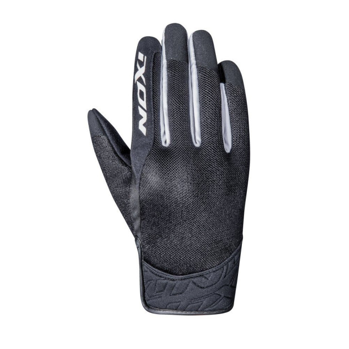 Manusi moto copii vara Ixon model RS Slicker Kid CS culoare: negru/alb