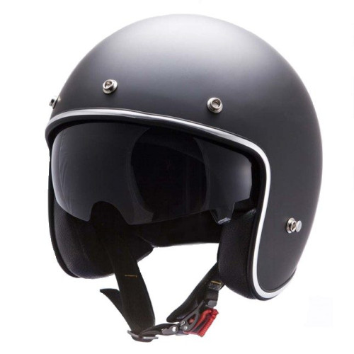 Casca open face motociclete MT Le Mans SV negru mat (ochelari soare integrati) 2