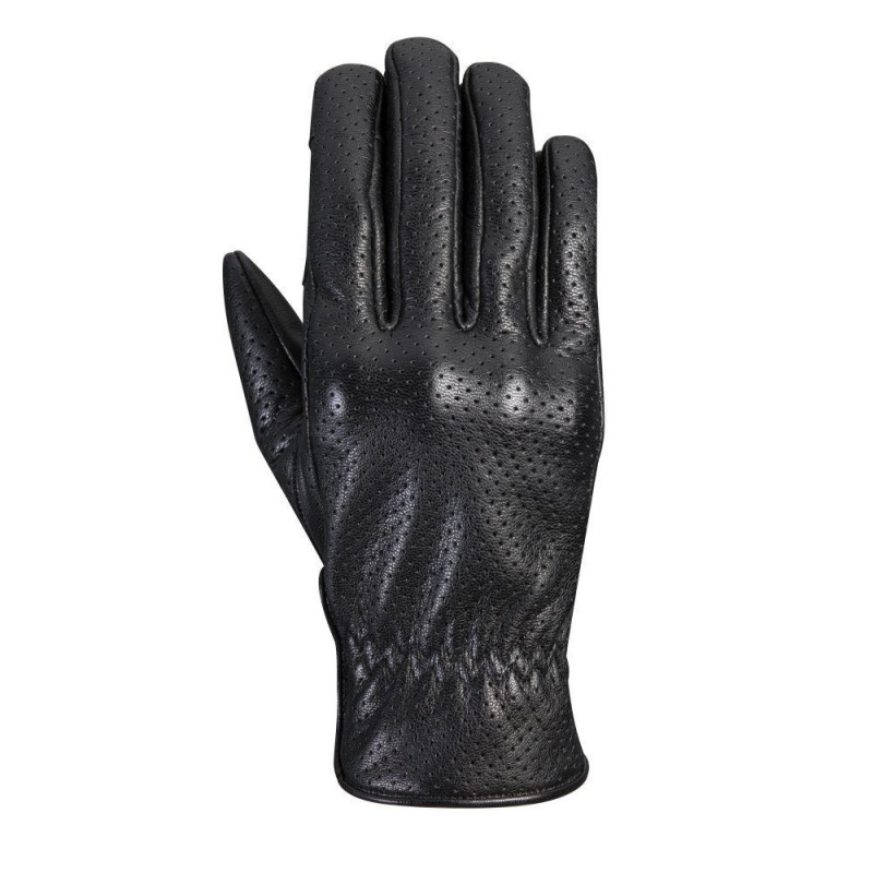 Manusi barbati Urban/heritage vara piele Ixon model RS Nizo Air MS culoare: negru - degete tactile
