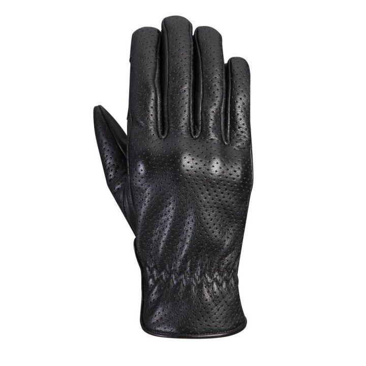 Manusi barbati Urban/heritage vara piele Ixon model RS Nizo Air MS culoare: negru - degete tactile