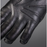 Manusi barbati Urban/heritage vara piele Ixon model RS Nizo Air MS culoare: negru - degete tactile