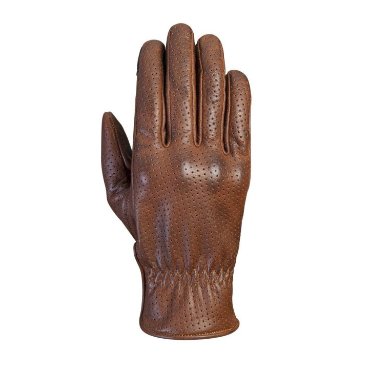Manusi barbati Urban/heritage vara piele Ixon model RS Nizo Air MS culoare: camel (maro) - degete tactile