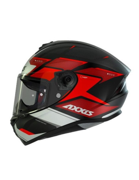 Casca integrala Axxis model Draken S Sunray B5 rosu fluor lucios - tip viziera: MT-V-18C