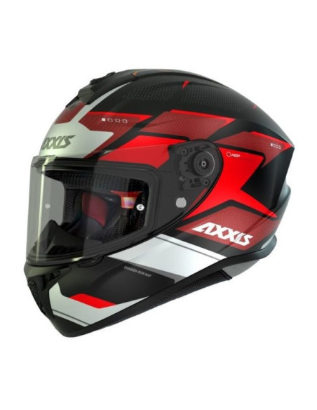 Casca integrala Axxis model Draken S Sunray B5 rosu fluor lucios - tip viziera: MT-V-18C
