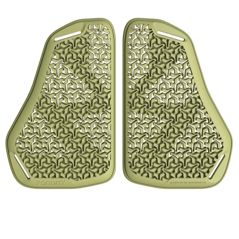 Set protectii piept omologate Ixon model FANOM CHEST B2 (Level 2) – culoare: khaki (Unisex)