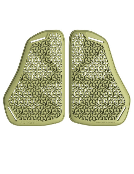 Set protectii piept omologate Ixon model FANOM CHEST B2 (Level 2) – culoare: khaki (Unisex)