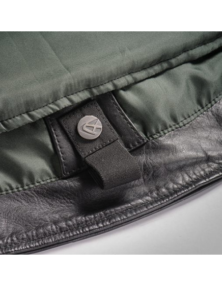 Geaca (jacheta) motociclete barbati piele Urban/Heritage Ixon All season model Cranky MS culoare: negru