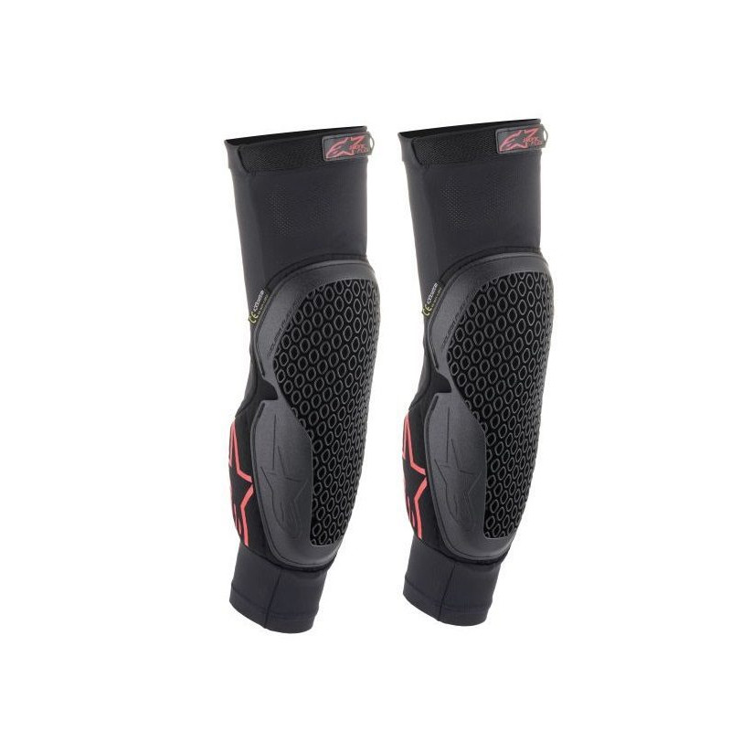 Set protectii coate adulti Alpine Star model MX Bionic Flex culoare: negru/rosu