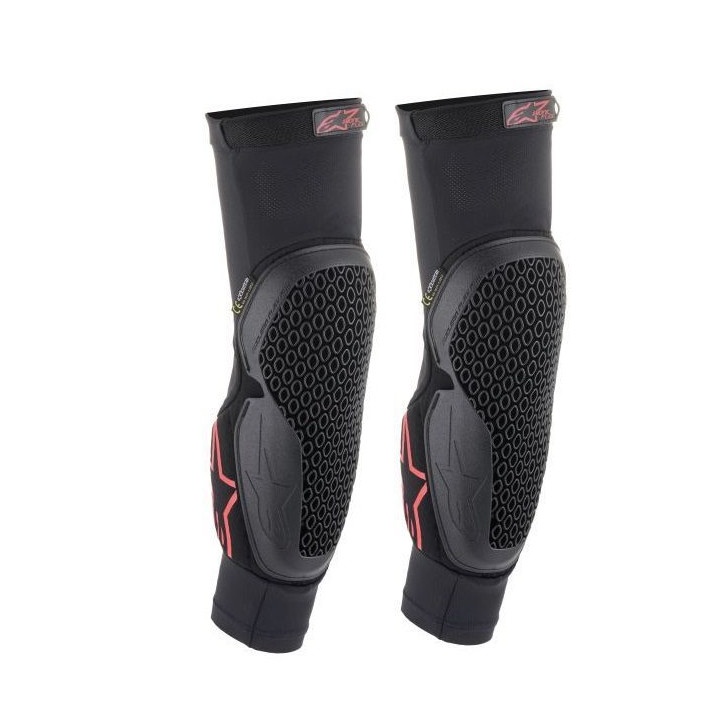 Set protectii coate adulti Alpine Star model MX Bionic Flex culoare: negru/rosu