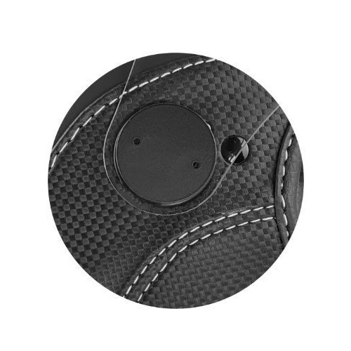 Casca open face (demi-jet) Max Helmets model DJDV06 LS Vision Carbon SV (ochelari soare integrati) culoare: negru mat/gri (NOFG) 2