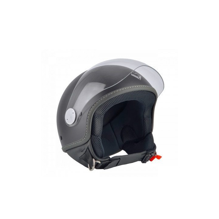 Casca open face (demi-jet) Max Helmets model DJ06 LS 7.9 (FLS) culoare: negru mat (00S) - 100% MADE IN ITALY
