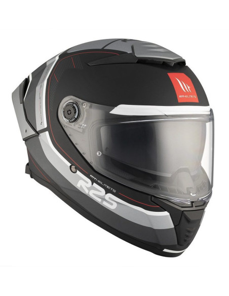 Casca integrala MT Thunder 4 SV R25 B2 negru/gri mat (ochelari soare integrati)