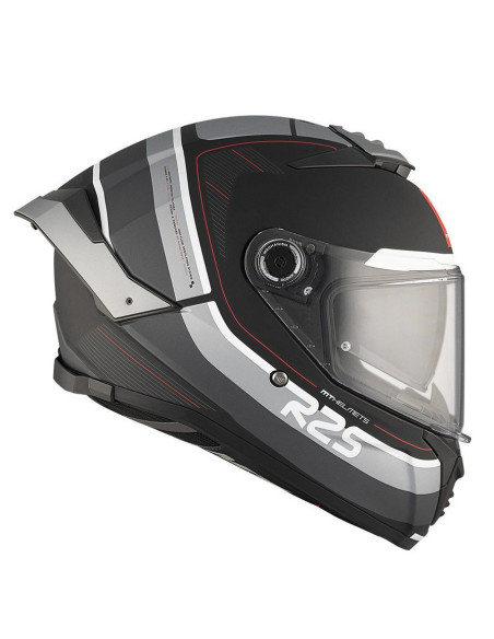 Casca integrala MT Thunder 4 SV R25 B2 negru/gri mat (ochelari soare integrati)
