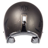 Casca open face motociclete MT Le Mans SV Outlander maro metalic/negru mat (ochelari soare integrati)