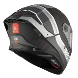 Casca integrala MT Thunder 4 SV R25 B2 negru/gri mat (ochelari soare integrati)
