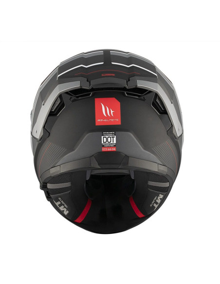 Casca integrala MT Thunder 4 SV R25 B2 negru/gri mat (ochelari soare integrati)