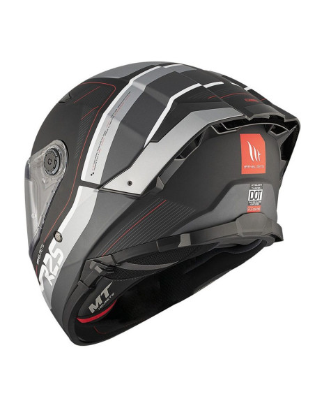 Casca integrala MT Thunder 4 SV R25 B2 negru/gri mat (ochelari soare integrati)