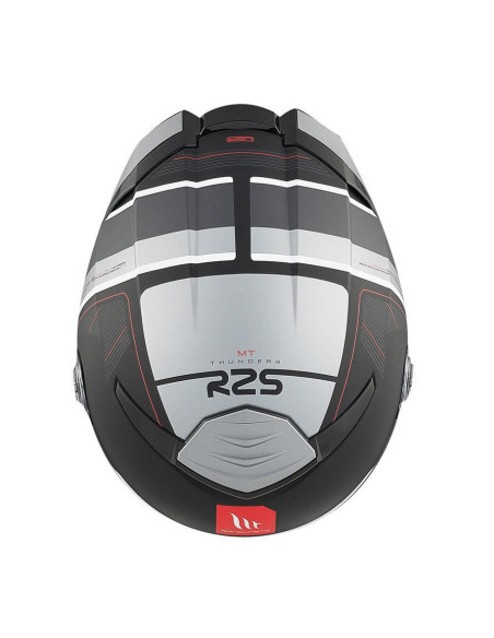 Casca integrala MT Thunder 4 SV R25 B2 negru/gri mat (ochelari soare integrati)