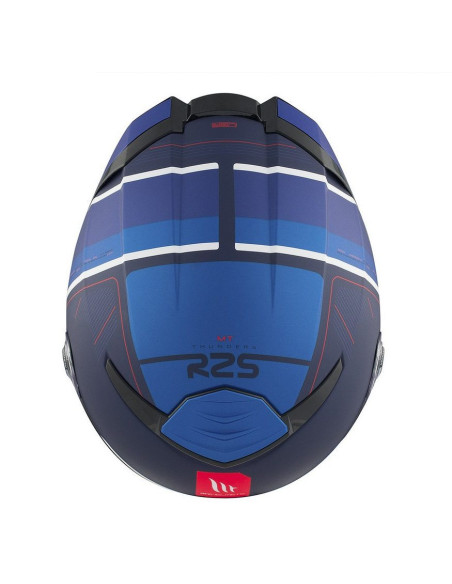 Casca integrala MT Thunder 4 SV R25 C7 albastru mat (ochelari soare integrati)