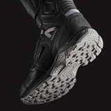 Ghete (cizme) moto Adventure (Touring) Unisex Seventy model SD-BA6 Stelvio culoare: negru/gri