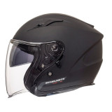 Casca open face motociclete MT Avenue SV negru mat (ochelari soare integrati)