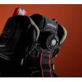 Ghete (cizme) moto Adventure (Touring) Unisex Seventy model SD-BA7 Stelvio culoare: negru/rosu/verde