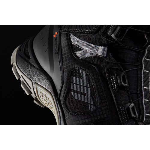 Ghete (cizme) moto Adventure (Touring) Unisex Seventy model SD-BA7 Stelvio culoare: negru/gri 2
