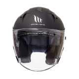 Casca open face motociclete MT Avenue SV negru mat (ochelari soare integrati)