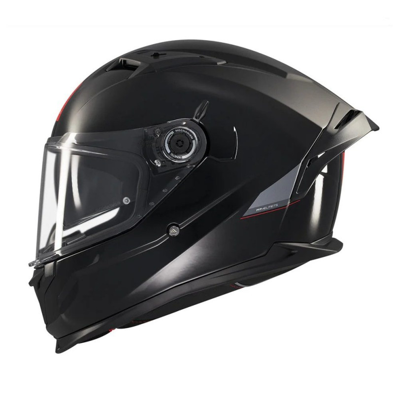 Casca integrala MT Braker SV A1 negru lucios (ochelari soare integrati) - tip viziera: MT-V-28B - DKS435 - punctaj maxim SHARP T