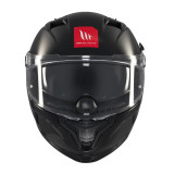 Casca integrala MT Braker SV A1 negru lucios (ochelari soare integrati) - tip viziera: MT-V-28B - DKS435 - punctaj maxim SHARP T