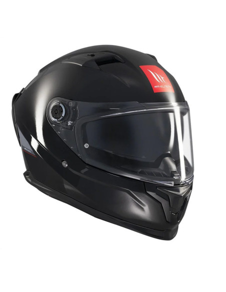 Casca integrala MT Braker SV A1 negru lucios (ochelari soare integrati) - tip viziera: MT-V-28B - DKS435 - punctaj maxim SHARP T