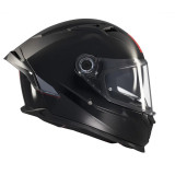 Casca integrala MT Braker SV A1 negru lucios (ochelari soare integrati) - tip viziera: MT-V-28B - DKS435 - punctaj maxim SHARP T