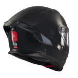 Casca integrala MT Braker SV A1 negru lucios (ochelari soare integrati) - tip viziera: MT-V-28B - DKS435 - punctaj maxim SHARP T