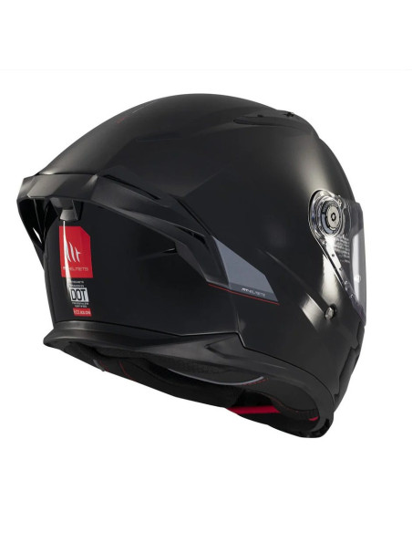 Casca integrala MT Braker SV A1 negru lucios (ochelari soare integrati) - tip viziera: MT-V-28B - DKS435 - punctaj maxim SHARP T