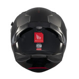 Casca integrala MT Braker SV A1 negru lucios (ochelari soare integrati) - tip viziera: MT-V-28B - DKS435 - punctaj maxim SHARP T