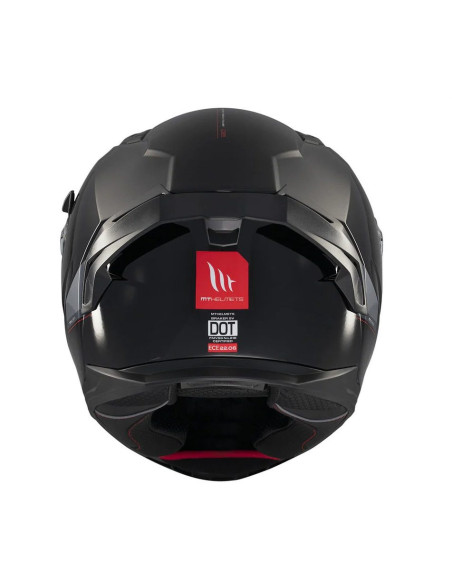 Casca integrala MT Braker SV A1 negru lucios (ochelari soare integrati) - tip viziera: MT-V-28B - DKS435 - punctaj maxim SHARP T